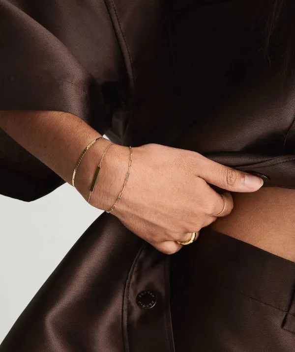 Bracelets<Mejuri Serpentine Chain Bracelet