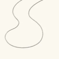 Necklaces<Mejuri Serpentine Chain Necklace