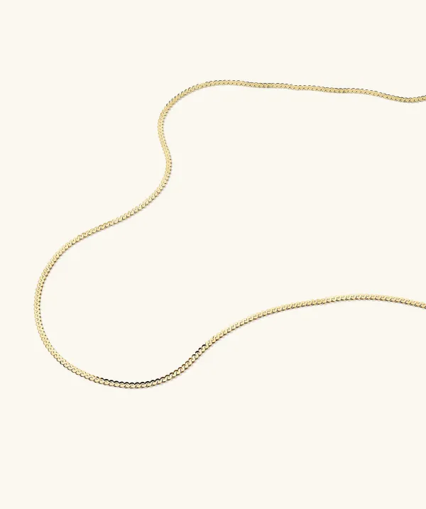 Necklaces<Mejuri Serpentine Chain Necklace