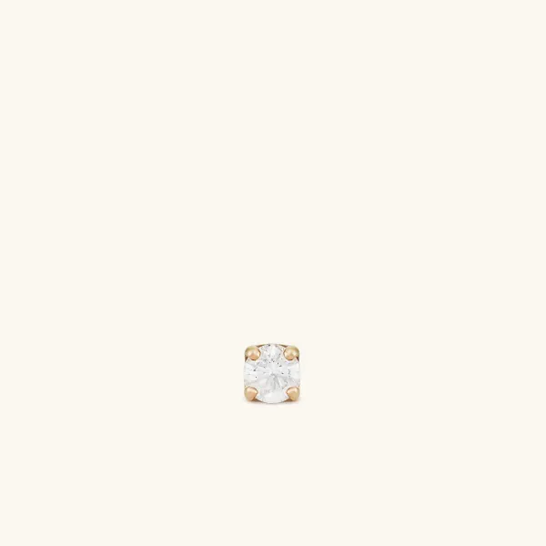 Earrings<Mejuri Single Diamond Mini Stud