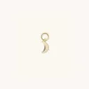 Earrings<Mejuri Single Moon Hoop Charm