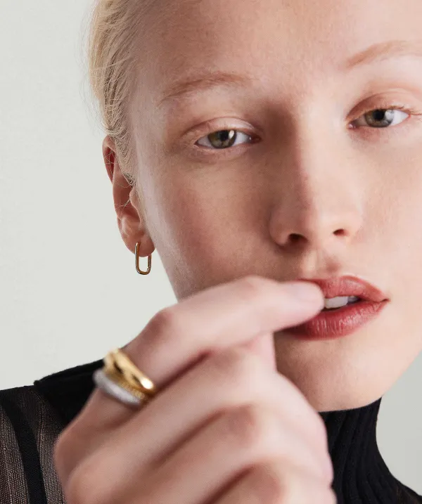 Earrings<Mejuri Single Small U Hoop