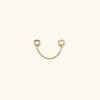 Earrings<Mejuri Single Stud Chain Connector