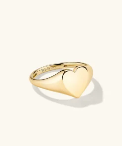Rings<Mejuri Small Heart Signet