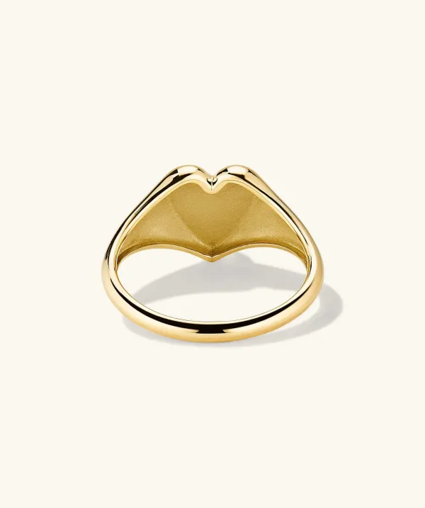 Rings<Mejuri Small Heart Signet