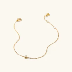 Bracelets<Mejuri Solo Diamond Bracelet