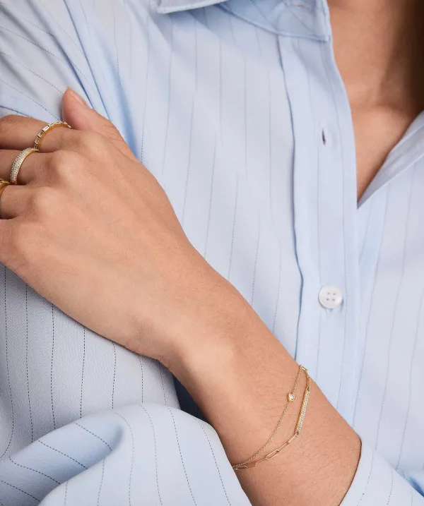 Bracelets<Mejuri Solo Diamond Bracelet