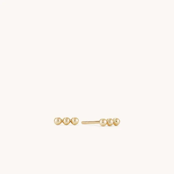 Earrings<Mejuri Spheres Bar Studs