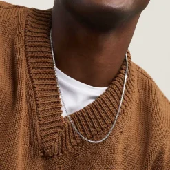 Necklaces<Mejuri Square Box Chain Necklace