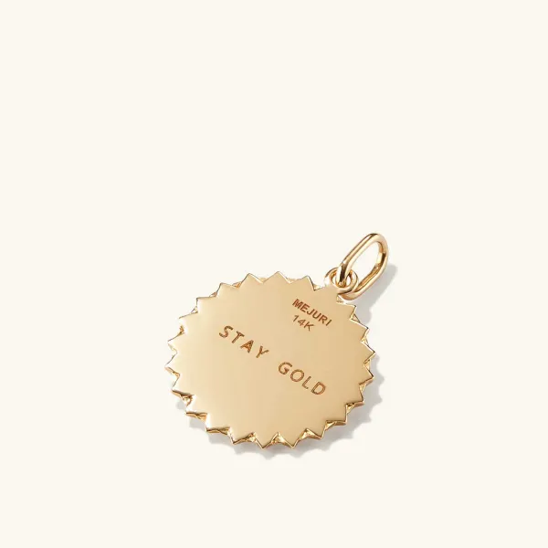 Necklaces<Mejuri Strength: Rose Coin Charm Pendant