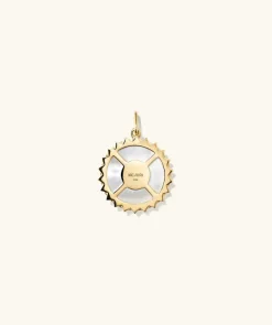 Necklaces<Mejuri Strength: Rose Pearl Coin Charm Pendant