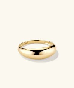 Rings<Mejuri Thin D Me Ring