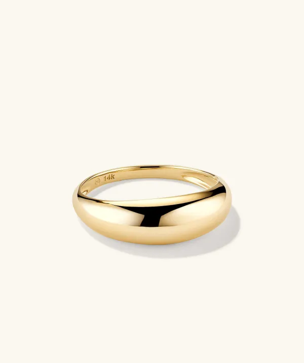 Rings<Mejuri Thin D Me Ring