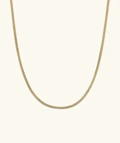 Necklaces<Mejuri Timepiece Chain Necklace