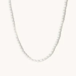 Necklaces<Mejuri Tiny Pearl Necklace