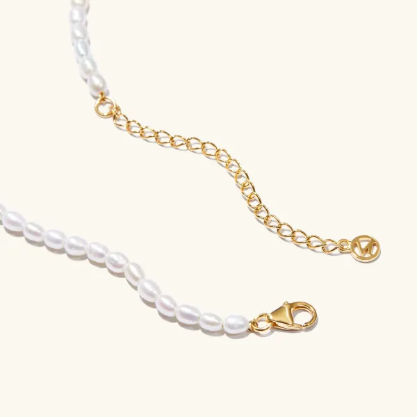 Necklaces<Mejuri Tiny Pearl Necklace