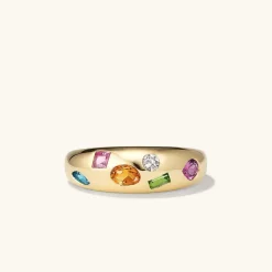 Rings<Mejuri Toronto Mosaic D Me Ring