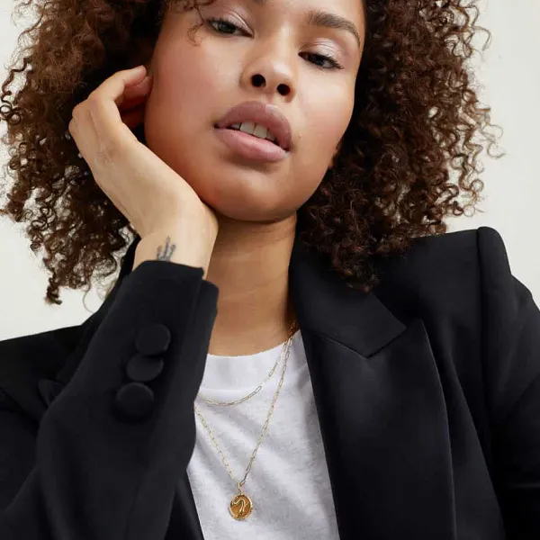 Necklaces<Mejuri Transformation: Serpent Coin Charm Pendant