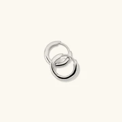 Earrings<Mejuri Tube Huggie Hoops