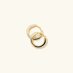 Earrings<Mejuri Tube Huggie Hoops