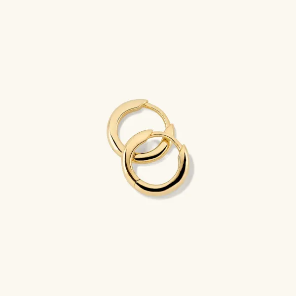 Earrings<Mejuri Tube Huggie Hoops