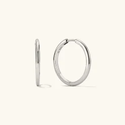 Earrings<Mejuri Tube Large Hoops