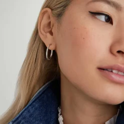 Earrings<Mejuri Tube Large Hoops