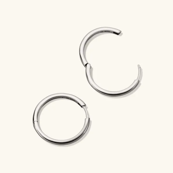 Earrings<Mejuri Tube Large Hoops