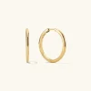 Earrings<Mejuri Tube Large Hoops