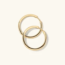 Earrings<Mejuri Tube Large Hoops