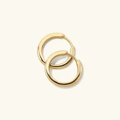 Earrings<Mejuri Tube Medium Hoops