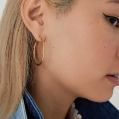 Earrings<Mejuri Tube Oversized Hoops