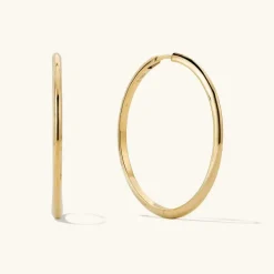 Earrings<Mejuri Tube Oversized Hoops