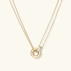 Necklaces<Mejuri Vermeil Linked Necklace