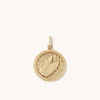 Necklaces<Mejuri Victory: Winged Coin Charm Pendant
