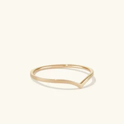 Rings<Mejuri Wishbone Ring