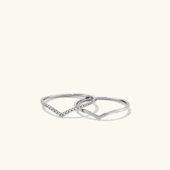 Rings<Mejuri Wishbone Stacker Set
