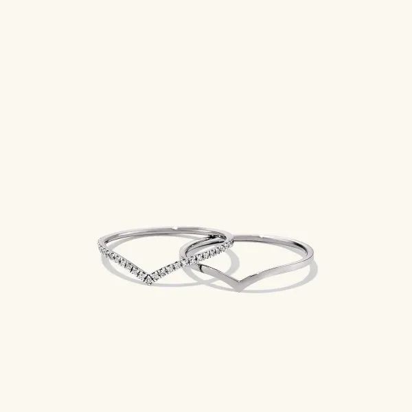 Rings<Mejuri Wishbone Stacker Set