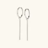 Earrings<Mejuri Xl Bar Hoop Charms