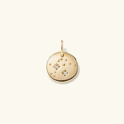 Necklaces<Mejuri Zodiac Charm Pendant