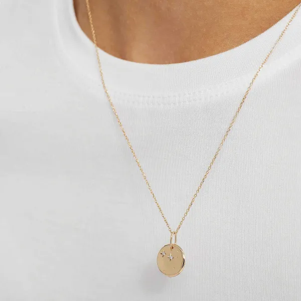 Necklaces<Mejuri Zodiac Charm Pendant