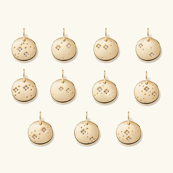 Necklaces<Mejuri Zodiac Charm Pendant