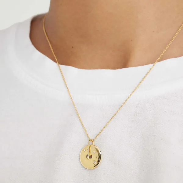 Necklaces<Mejuri Zodiac Pendant Necklace