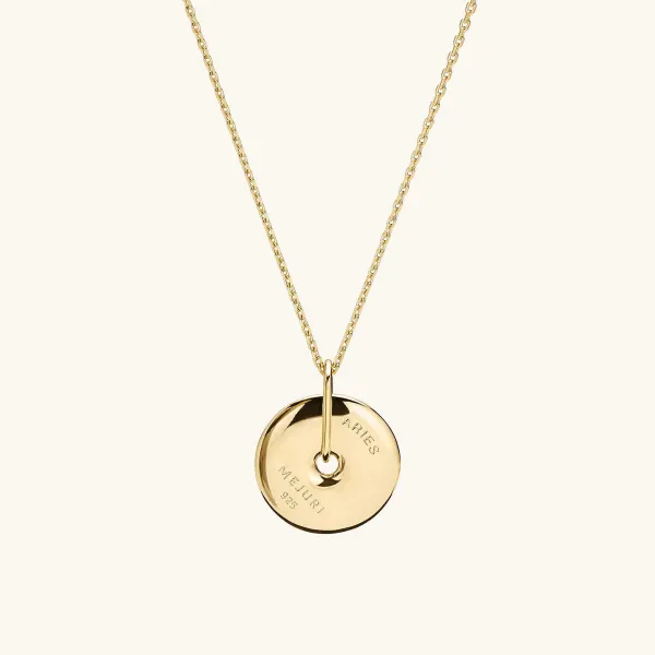 Necklaces<Mejuri Zodiac Pendant Necklace