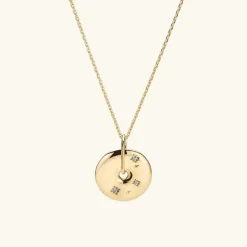 Necklaces<Mejuri Zodiac Pendant Necklace