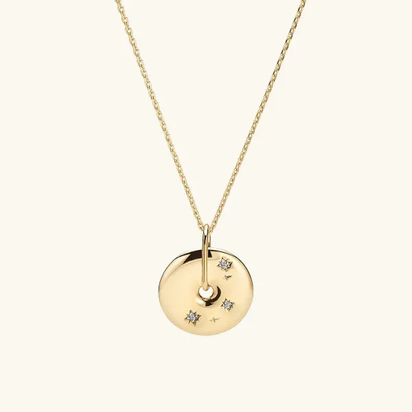 Necklaces<Mejuri Zodiac Pendant Necklace