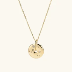 Necklaces<Mejuri Zodiac Pendant Necklace