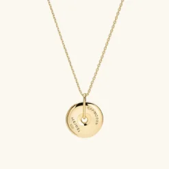 Necklaces<Mejuri Zodiac Pendant Necklace