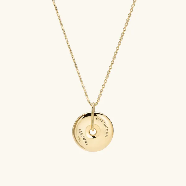 Necklaces<Mejuri Zodiac Pendant Necklace