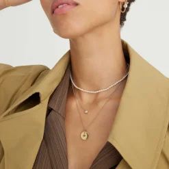 Necklaces<Mejuri Zodiac Pendant Necklace